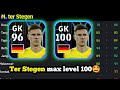 how to train 100 rated Ter Stegen - ter Stegen Max level in eFootball 2024 mobile.