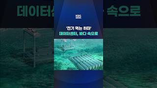'전기 먹는 하마' 데이터센터, 바다 속으로 #shorts / KBS