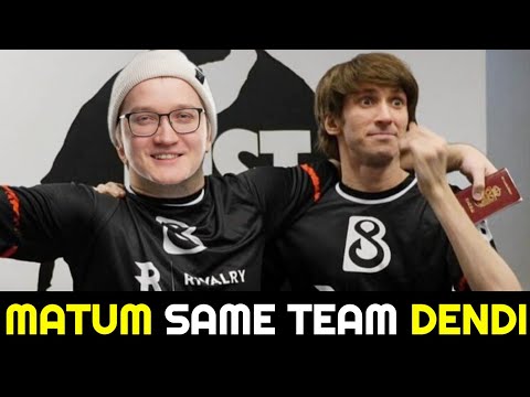 when MATUMBAMAN & DENDI in Same team - No Mercy Totally Destroy 7.27 Dota 2