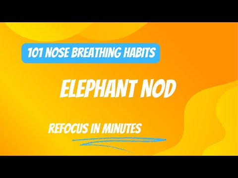 Elephant Nod: Nose Breathing Hack to Relax and Refocus in Minutes!