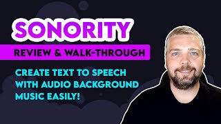 Sonority Review With Demos | Text to Speech With Audio Background