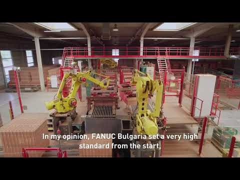 FANUC robots in Wienerberger’s plant