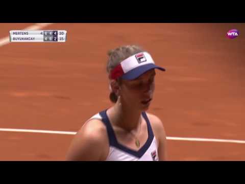 2017 Istanbul Cup Quarterfinals | Shot of the Day | Elise Mertens
