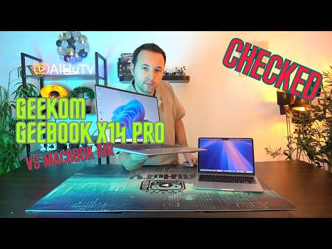 GEEKOM X14 vs MacBook Air 13 – Which One Should You Buy? - Review