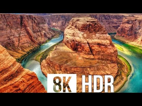 The Grand Canyon 8K HDR 60FPS | Grand Canyon | Walking tour of Arizona