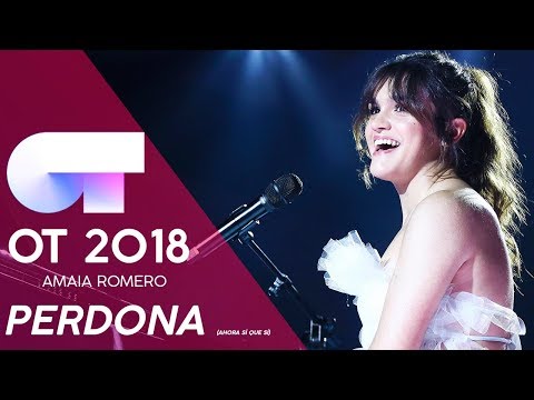 "PERDONA (AHORA SÍ QUE SÍ)" - AMAIA ROMERO | GALA NAVIDAD | OT 2018
