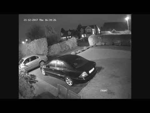 Wakefield CCTV footage at night time