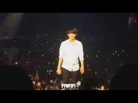 140913 EXO - Baby Don't Cry (Baekhyun focus) @The Lost Planet In Bangkok Thailand