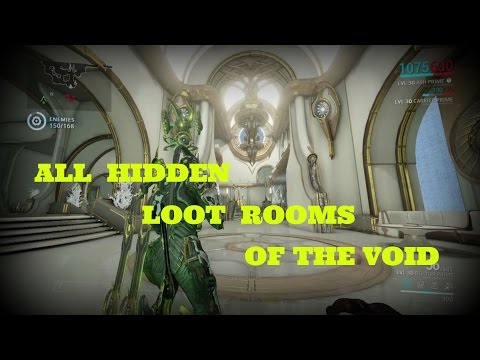 All Hidden Loot Rooms in the Void (Warframe) As of U17