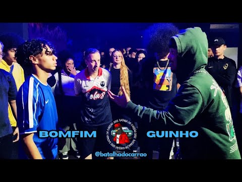 (PURO FREESTYLE 🔥) BOMFIM X GUINHO | SEGUNDA FASE | 77ª EDIÇÃO BATALHA DO CARRÃO - Tatuapé SP