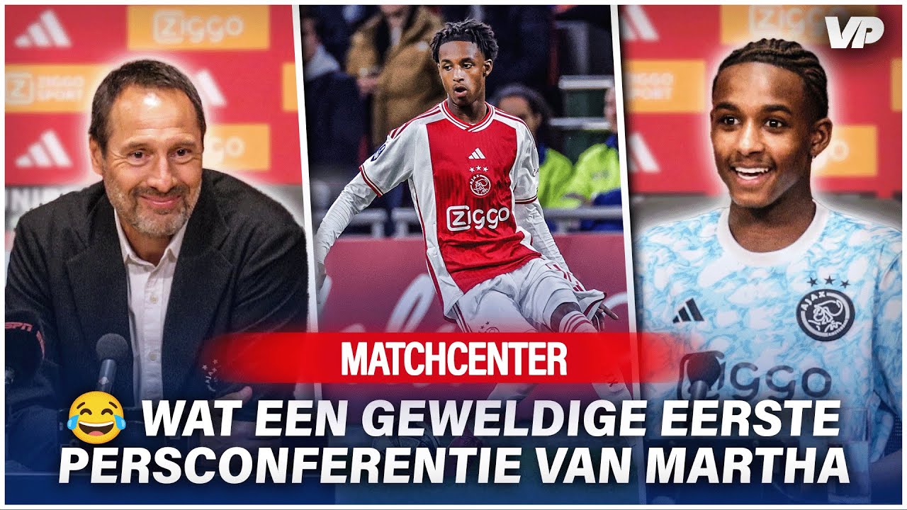 Thumbnail for article: Geweldig: dolenthousiaste Martha steelt show op allereerste persconferentie