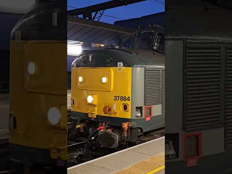 37884 + 321406 thrash out of Reading Station #train #eisenbahn #railway