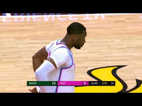 Dwyane Wade's Return 2.9.18 Full Highlights vs Bucks February 2018 NBA Season