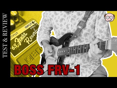 BOSS FRV-1 Fender Reverb Demo | Guitar Prof Blog