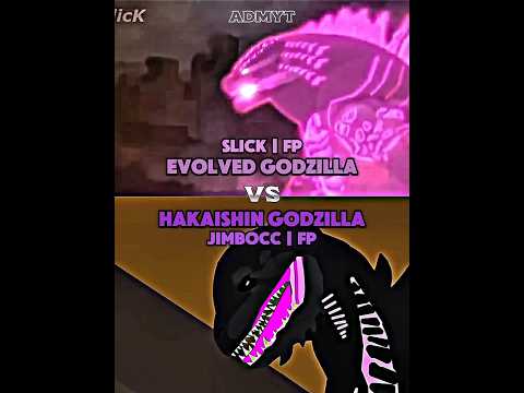 Evolved Godzilla VS Hakaishin Godzilla | Slick VS JimboCC #godzilla