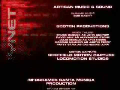 Terminator: Dawn of Fate Credits