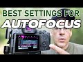 Canon autofocus settings tutorial: best settings to nail the shot!