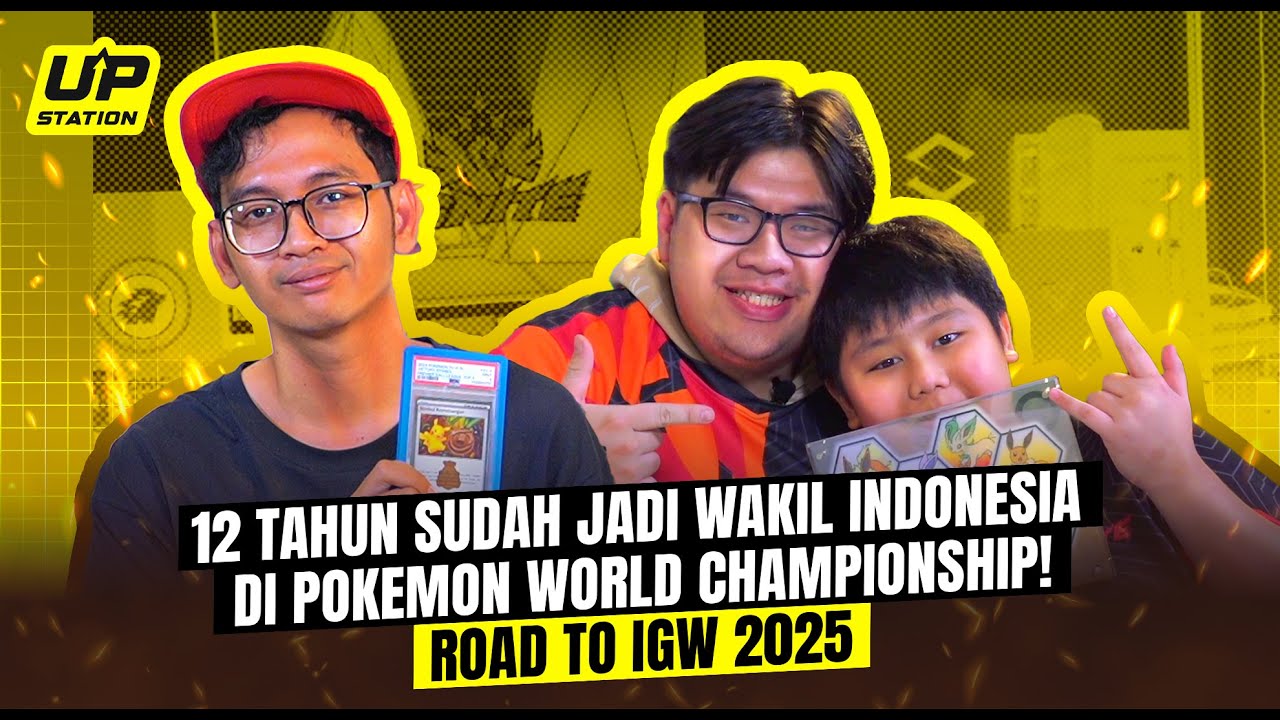 ROAD TO IGW 2025: BOCIL 12 TAHUN SUDAH MAIN DI TURNAMEN INTERNASIONAL POKEMON TCG | NgeMenG