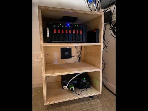 Quick and Ugly - Fixed Shelf Network Rack