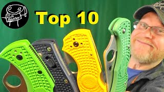 Top 10 Lightweight Spyderco Knives