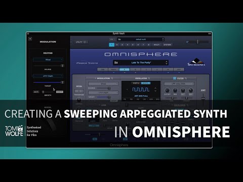 Creating A Patch In Omnisphere - Sweeping Arp (Tom Wolfe's Synth Vault)
