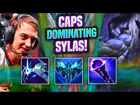 CAPS DOMINATING WITH SYLAS! - G2 Caps Plays Sylas Mid vs Kha'Zix! | Season 2022