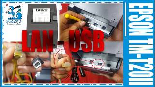 COMO CONFIGURAR PUERTO LAN ETHERNET A USB - EPSON TM-T20II - HOW TO CONFIGURE PUERTO LA