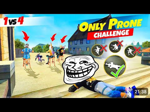 Hardest Challenge Ever Snake Found in Free Fire Prone Only Challenge live #freefiremax #gaming