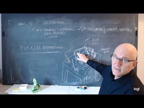 3 D Arbeitsmodell machen in Vector Works (Video 1)