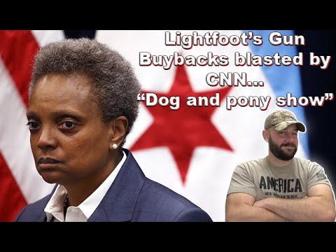 Lightfoot’s Gun Buybacks mocked by CNN: “No evidence they work”, “Dog and pony show”… Thumbnail