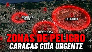 🛟¿Qué ZONAS de Caracas Y VENEZUELA evitar en caso de bombardeo?