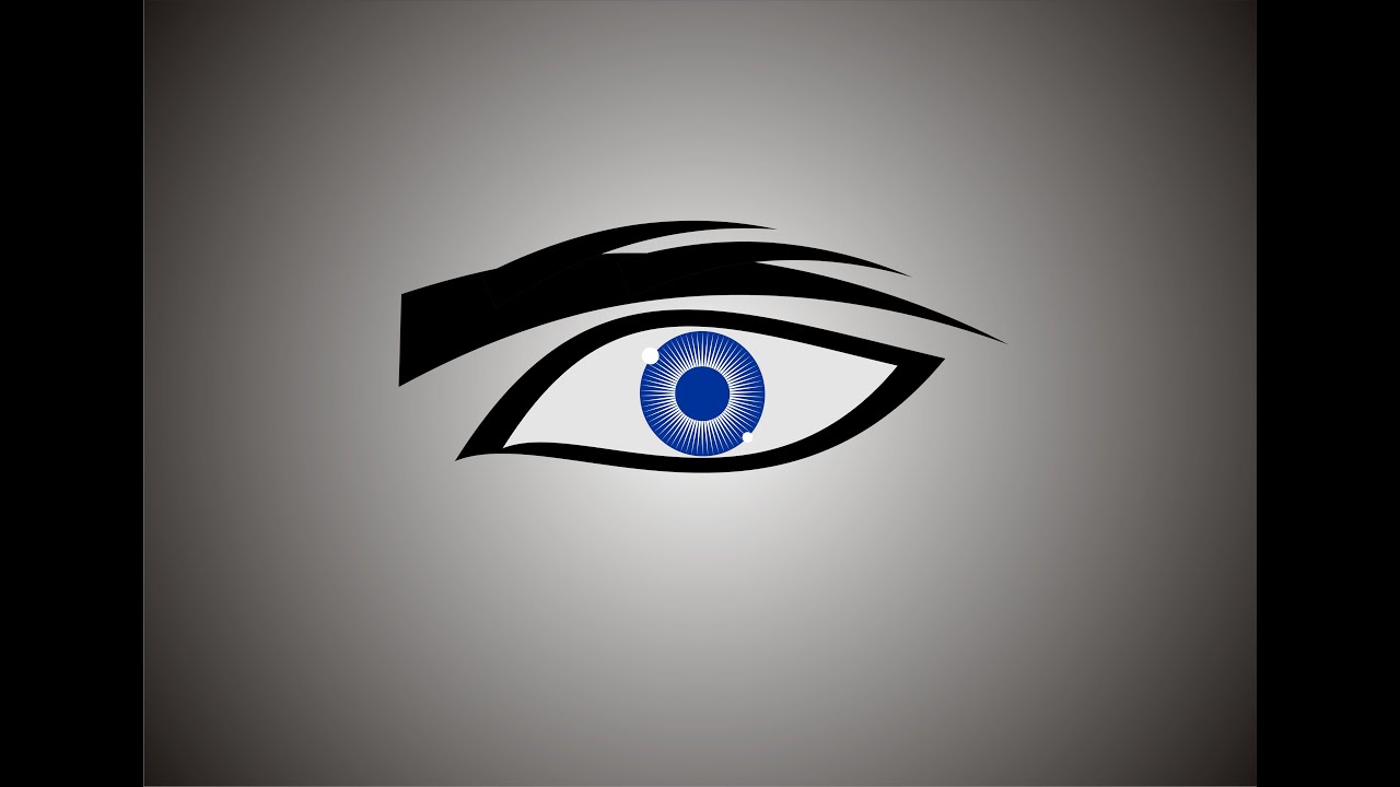 How to Make Vector Eye Design in Corel Draw X3