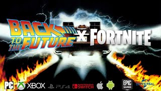 Back To The Future Part 2 In Fortnite: Hoverboard Chase