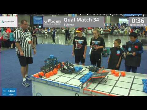 2017 VEXIQ Elem Sci Q34 (6403Z 68A) Score 33