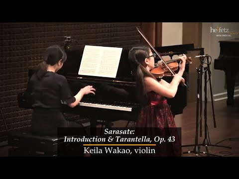 Sarasate: Introduction & Tarantella, Op. 43 | Keila Wakao, violin 11