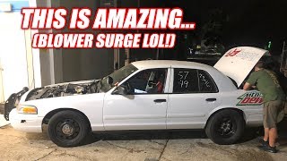 Chevy Guys Try Swapping Cams on a GT500... SOUNDS SO GOOD! (GT500 Swapped Cop Car)