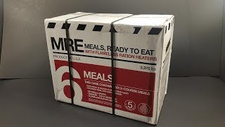 2017 Meal Kit Supply 2 Course MRE Review Lightweight Civilian Meal Ready to Eat Taste Test