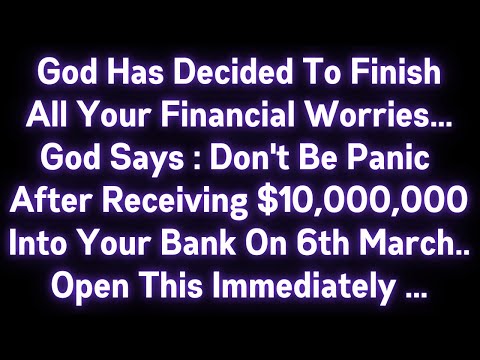 🤑🤑 GOD HAS DECIDED TO FINISH ALL YOUR FINANCIAL WORRIES..