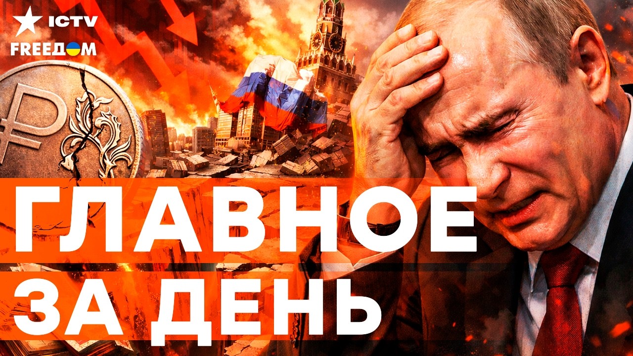 ЭКОНОМИКА РОССИИ трещит ПО ШВАМ. ПУТИНА трясет. РУБЛЬ ПРОСТО РУХНУЛ | FREEДОМ LIV