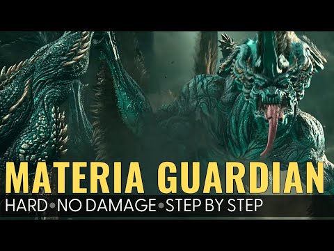 FFVII Rebirth Let's beat MATERIA GUARDIAN on Chapter 1 HARD MODE without taking damage