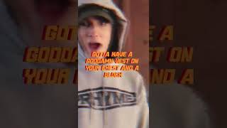 [Lyrics] Eminem - Asshole #shorts #eminem #slimshady