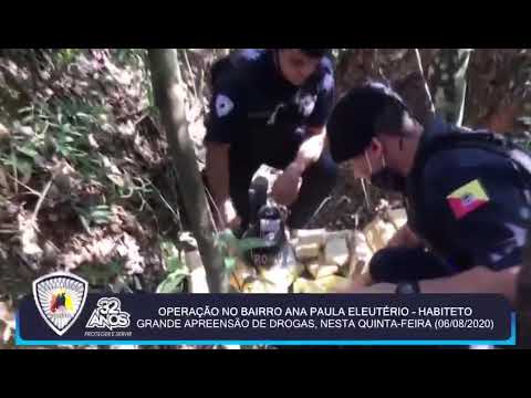 Guarda Civil Municipal de Sorocaba, equipe de ROMU apreende grande quantidade de drogas no Habiteto