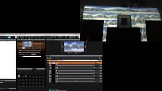 ArKaos Grand VJXT Video Tutorial - 7. ArKaos GrandVJ XT tutorial - mapping multiple surfaces as one