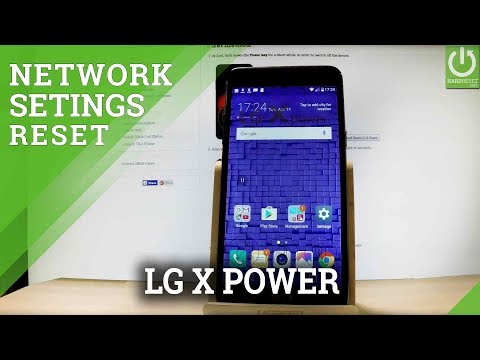 LG X Power Reset Network Settings / Restore  Network
