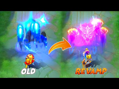Badang Revamp Zodiac Leo VS Old Skill Effects