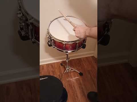 PEARL MASTERS SNARE DRUM WITH ROAD-RUNNER CARRY/PROTECTOR BAG - FREE SHIP TO C-USA! image 14