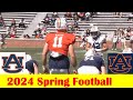 Team Defense vs Team Offense vs Team Red, 2024 Auburn Spring Football Game Highlights