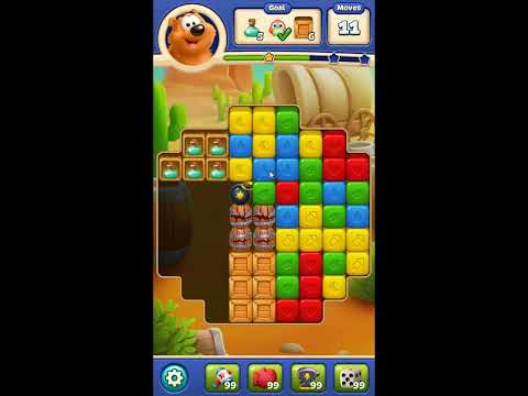 Toon Blast Level 8118 - NO BOOSTERS 🐻🐺🐱 | SKILLGAMING ✔️