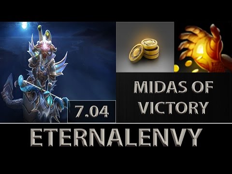 EternaLEnVy [Medusa] Fast Farm ► Midas of Victory ► Dota 2 [7.04]