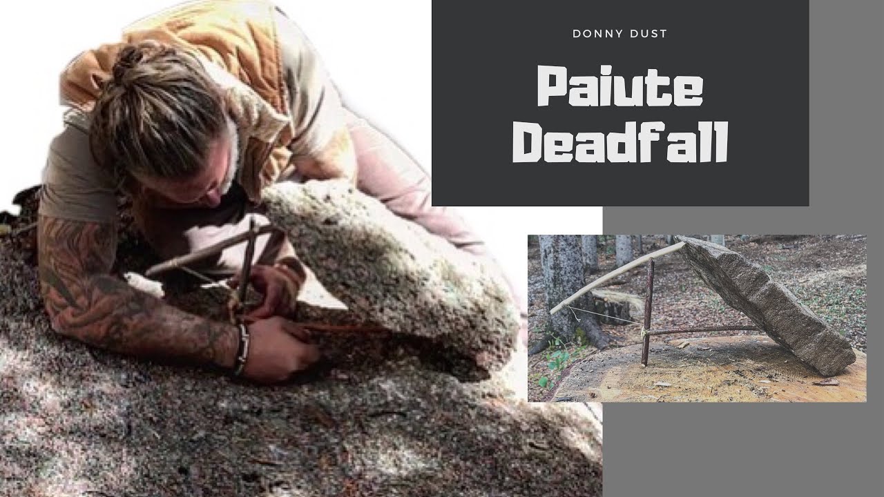 How to Make a Paiute Deadfall Trap